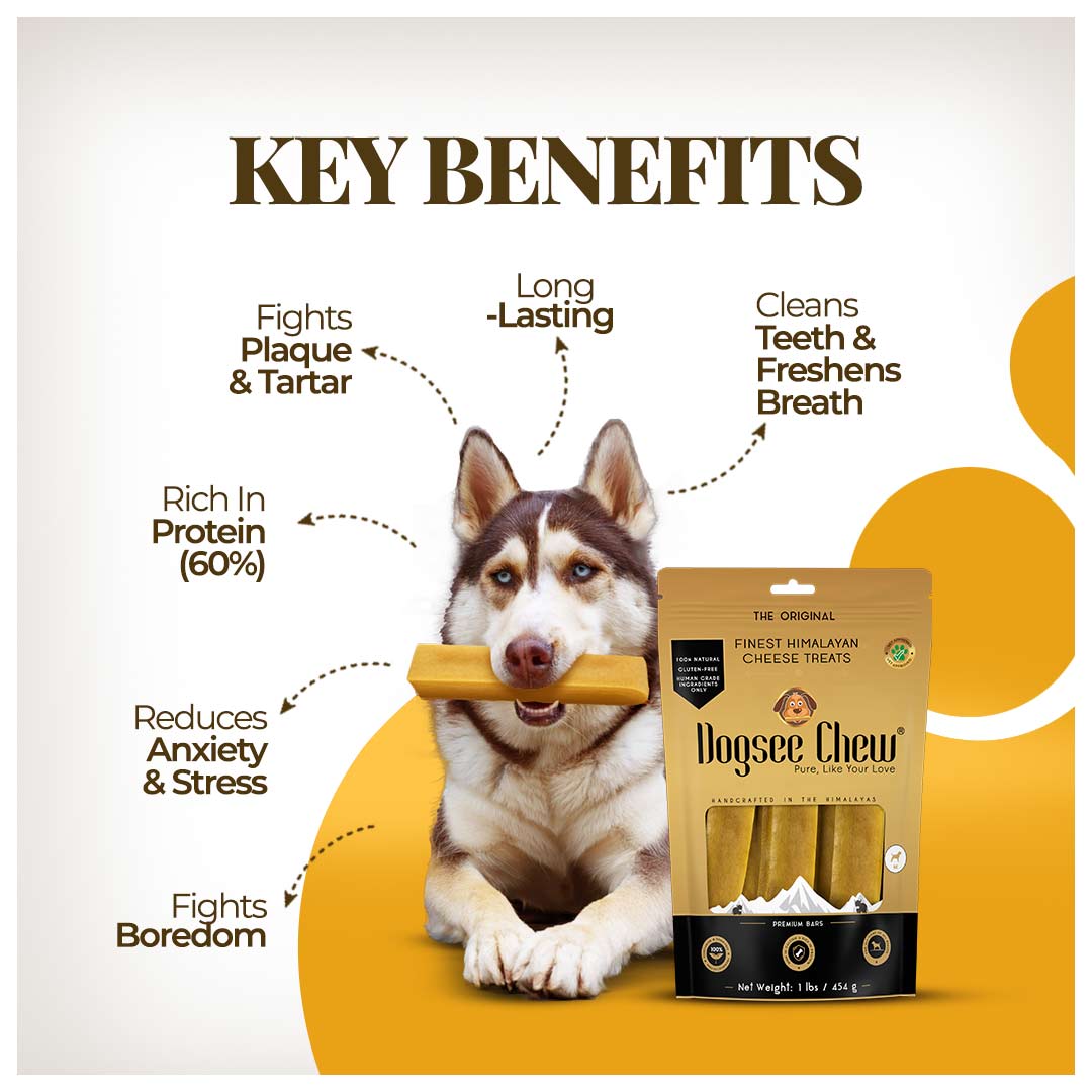 Dogsee Original Yak Cheese Himalayan Dog Chews