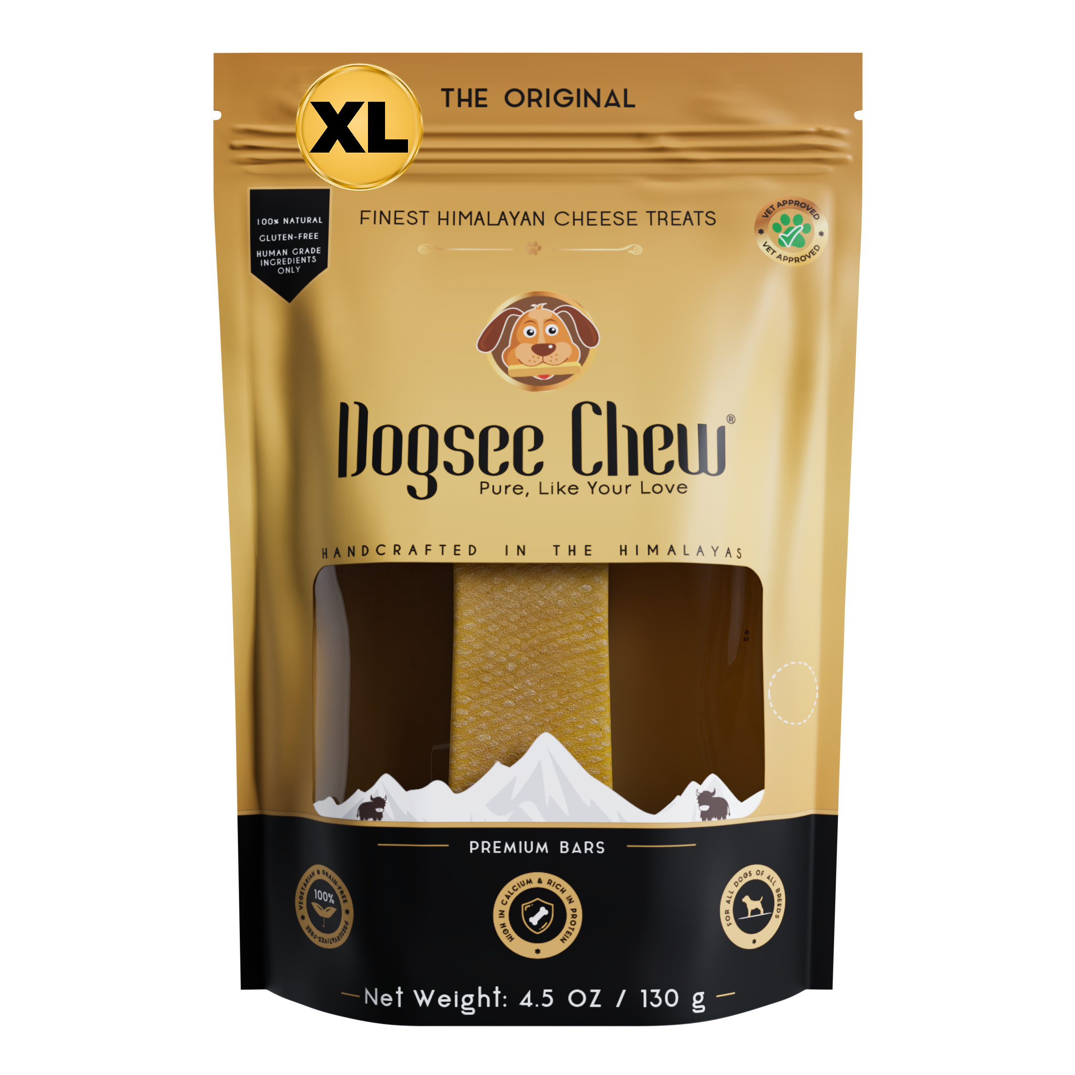 Dogsee Original Yak Cheese Himalayan Dog Chews
