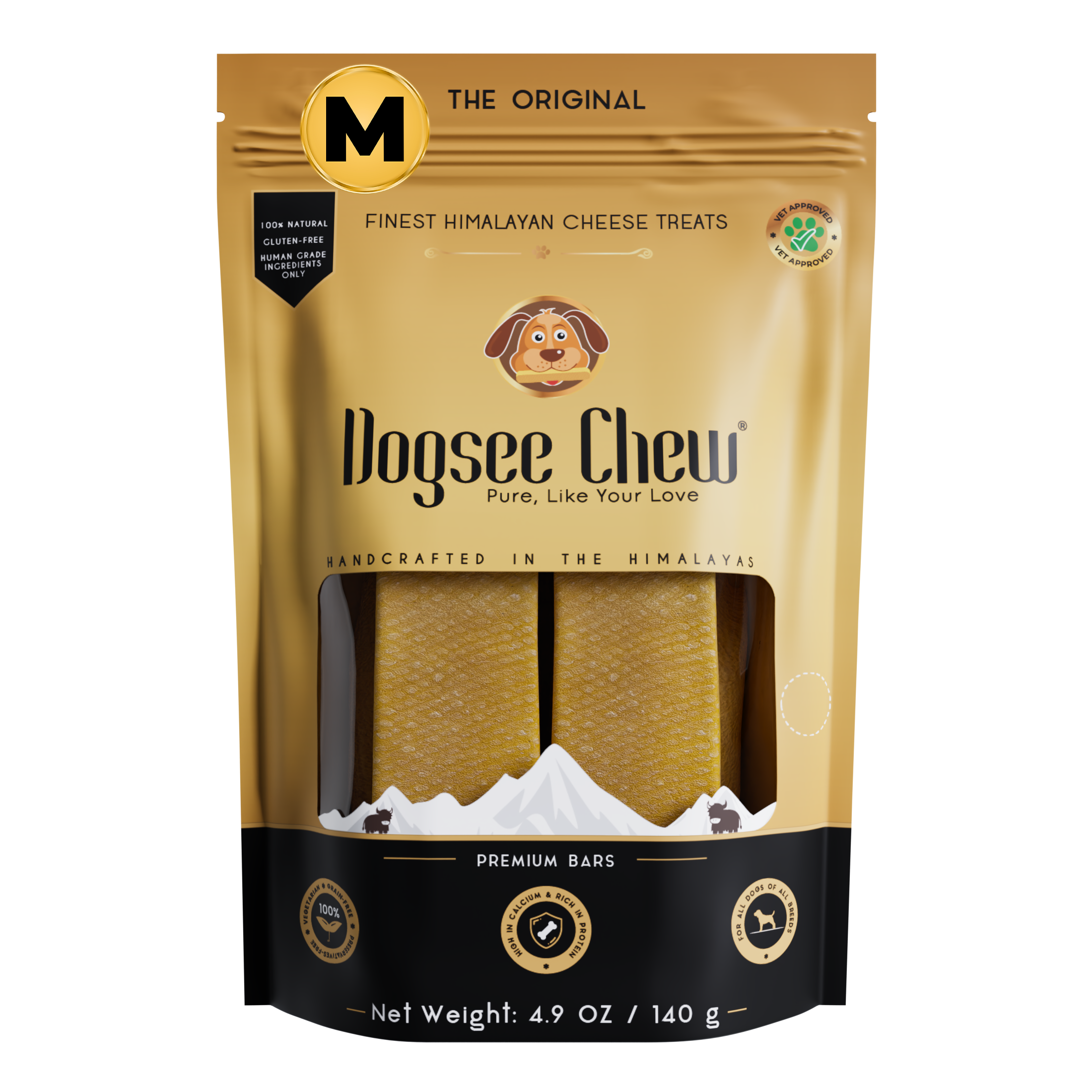Dogsee Original Yak Cheese Himalayan Dog Chews