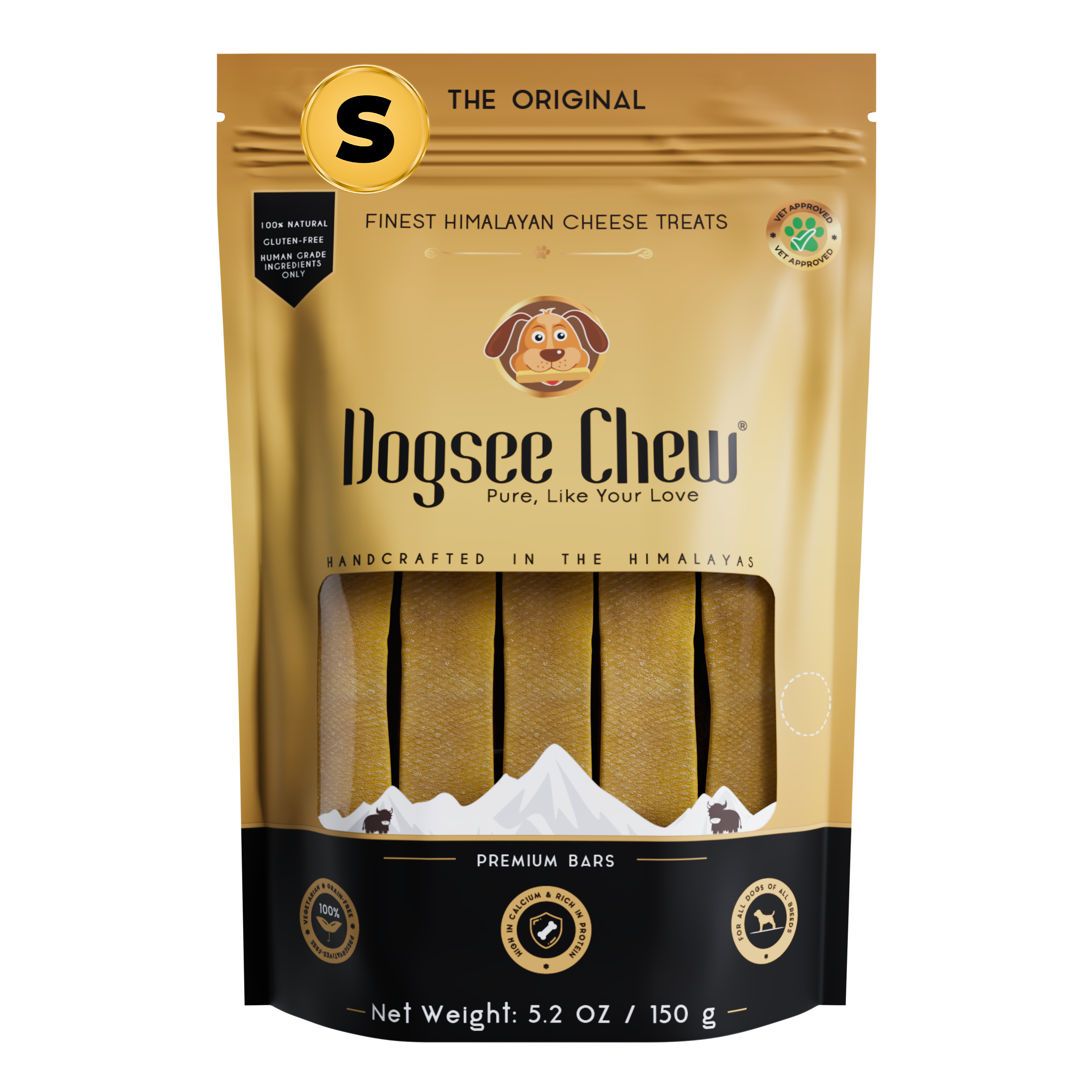 Dogsee Original Yak Cheese Himalayan Dog Chews
