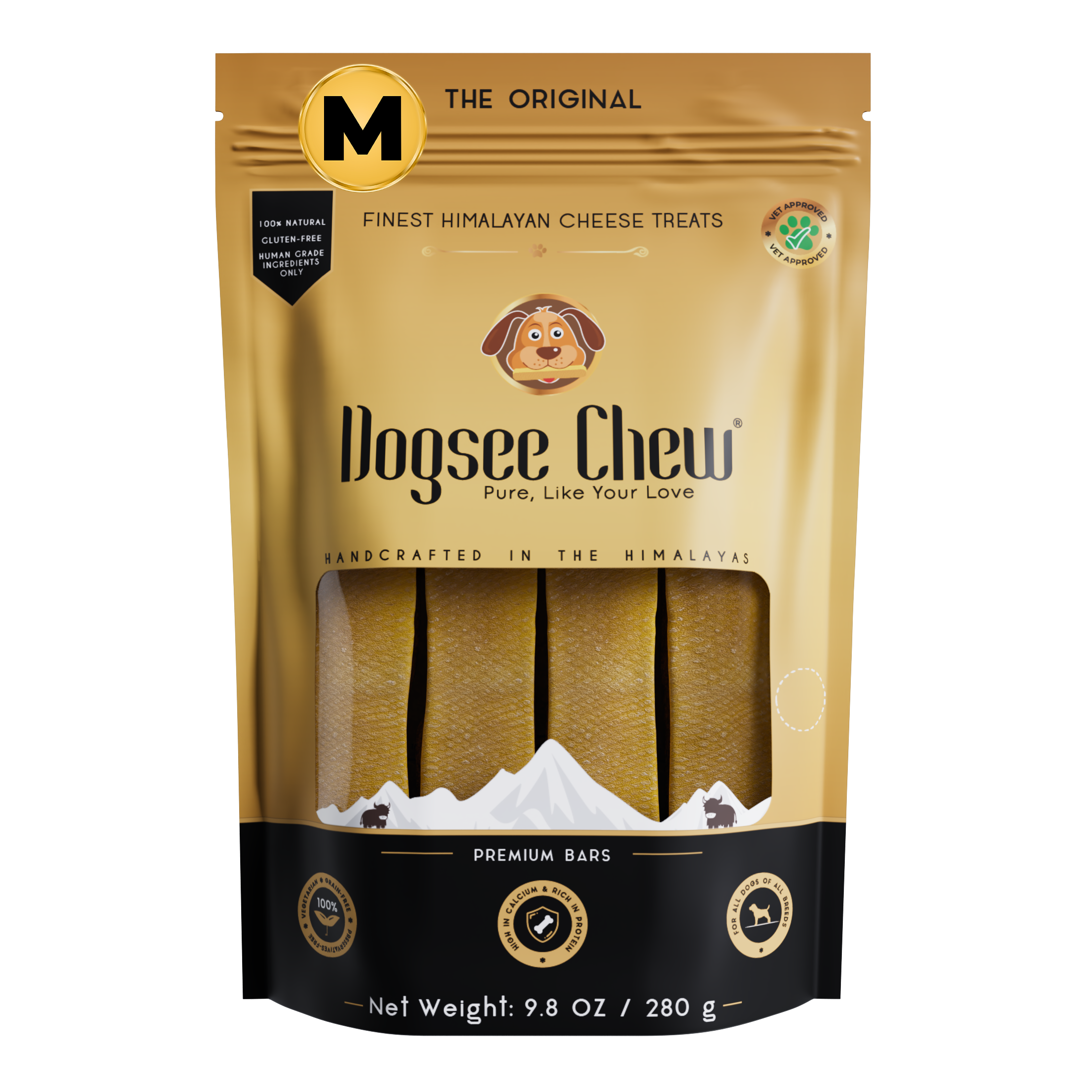 Dogsee Original Yak Cheese Himalayan Dog Chews