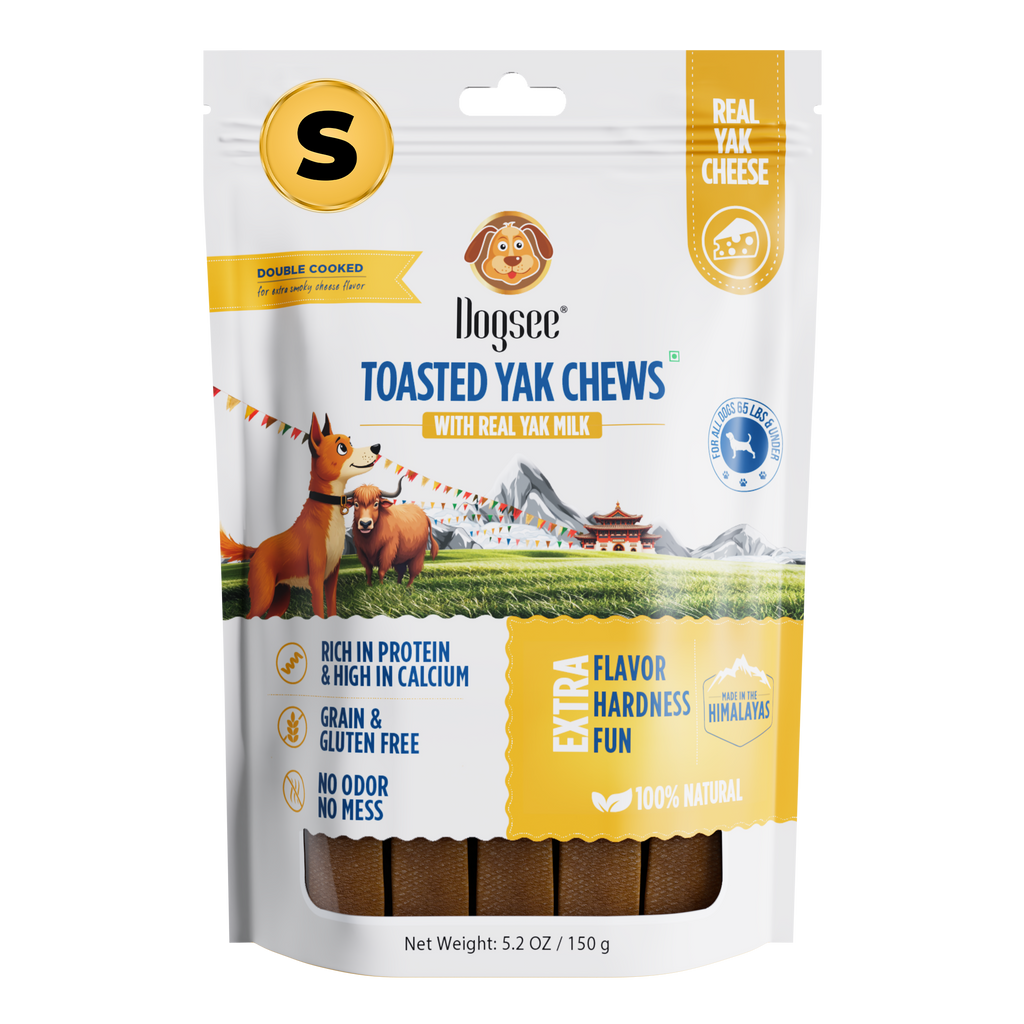 Dogsee Toasted Yak Cheese Himalayan Dog Chews