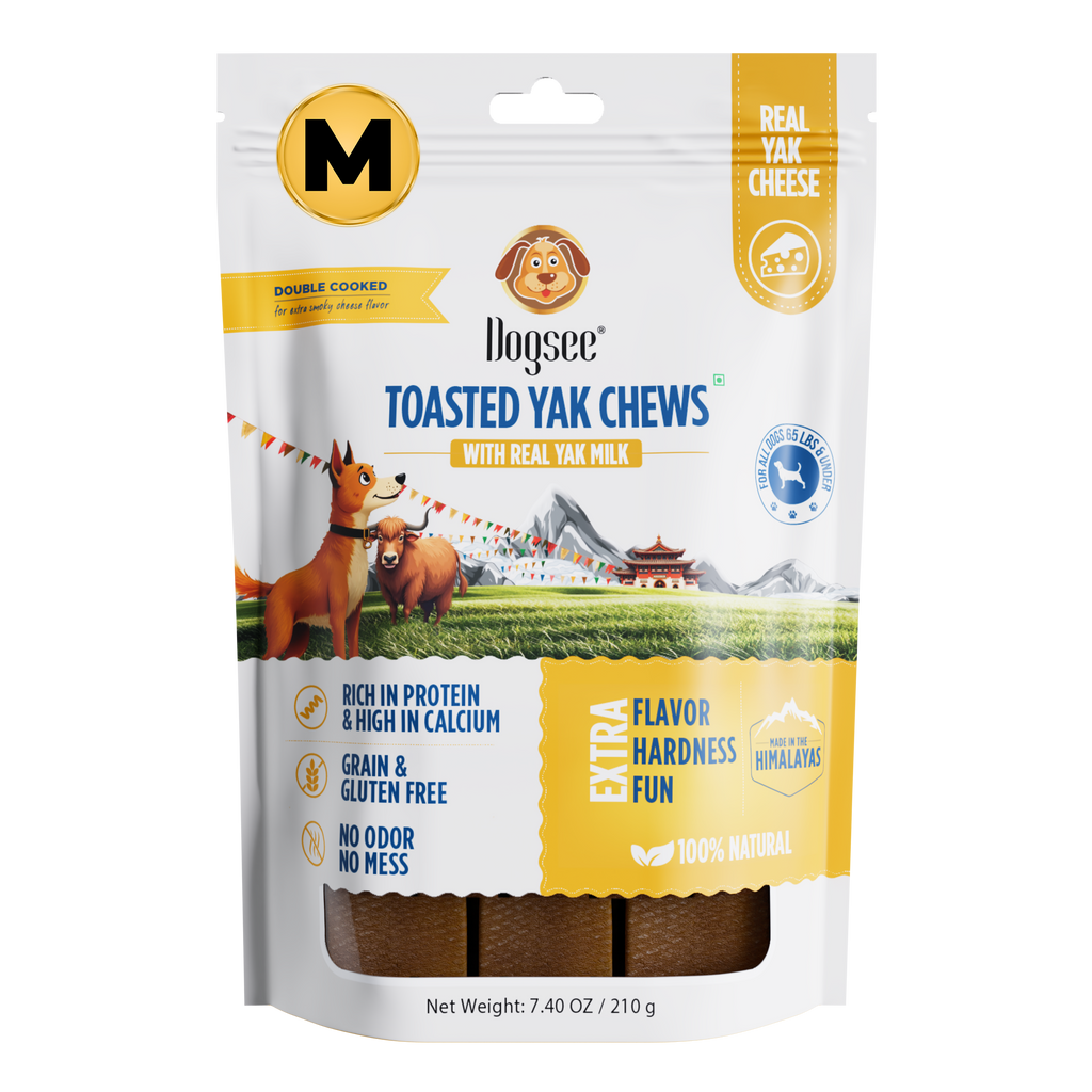 Dogsee Toasted Yak Cheese Himalayan Dog Chews