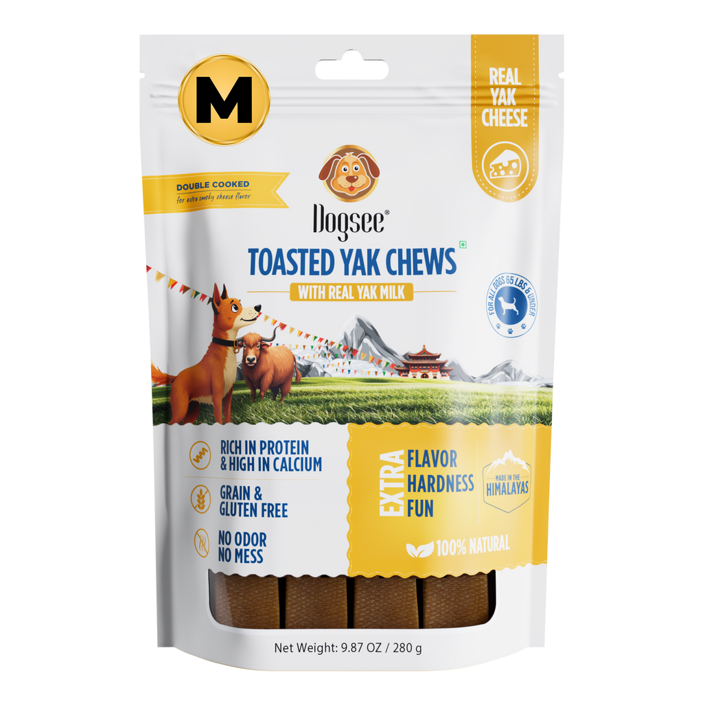 Dogsee Toasted Yak Cheese Himalayan Dog Chews