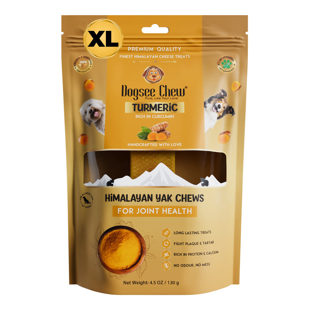 Dogsee Turmeric Yak Cheese Himalayan Dog Chews