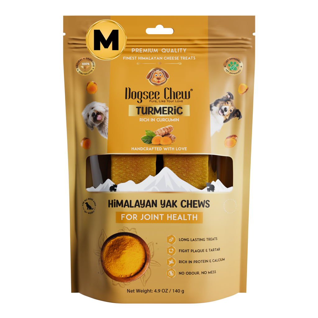 Dogsee Turmeric Yak Cheese Himalayan Dog Chews