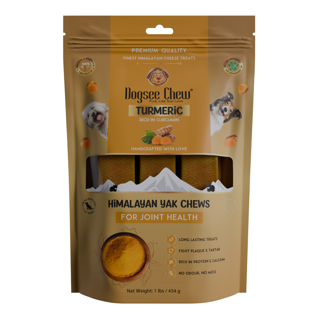 Dogsee Turmeric Yak Cheese Himalayan Dog Chews