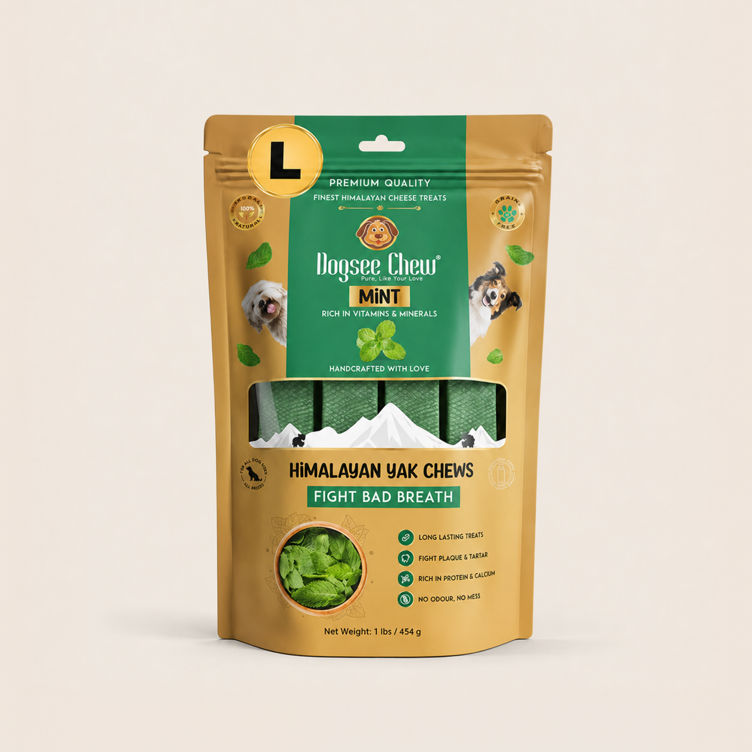 Mint Himalayan Yak Chews