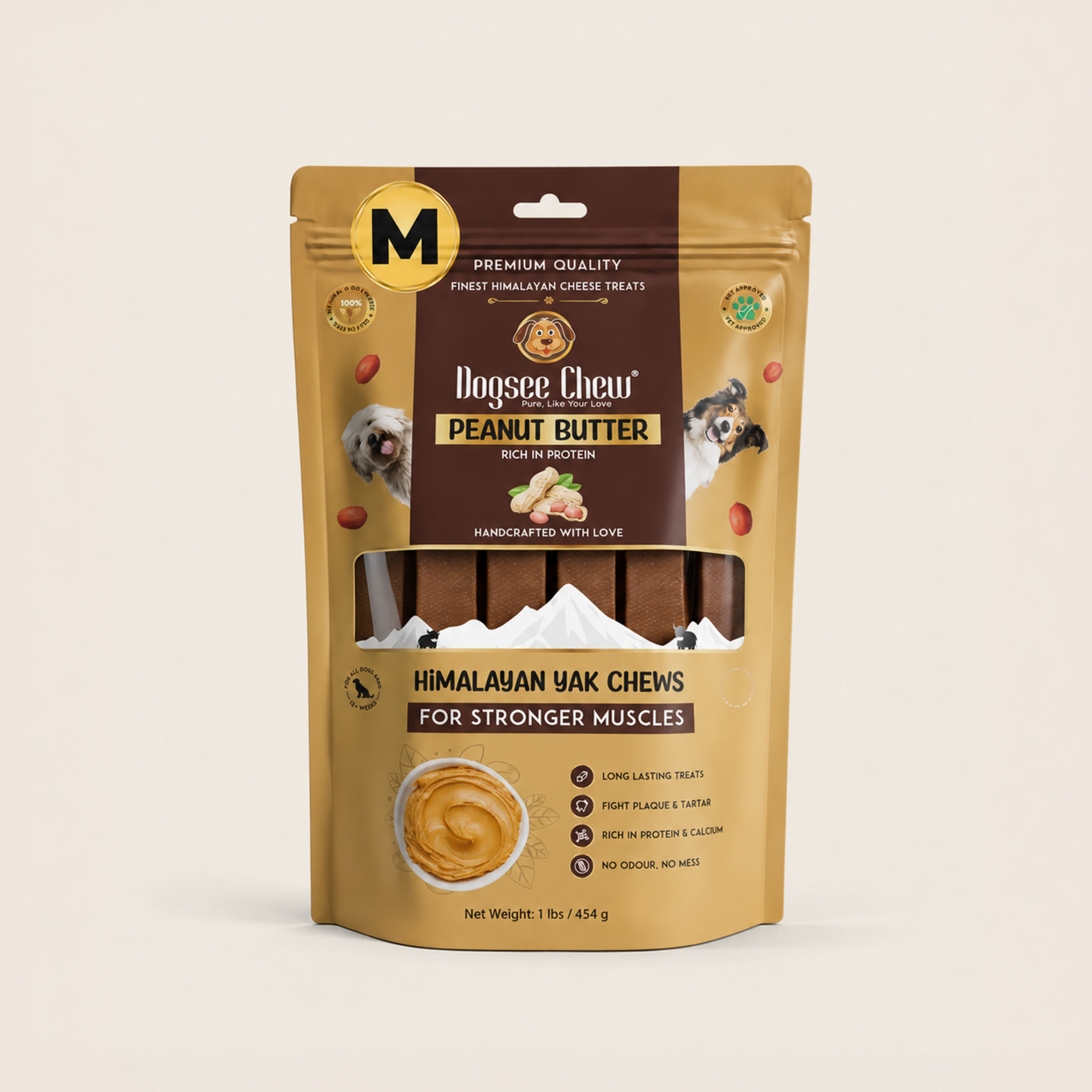 Peanut Butter Himalayan Yak Chews