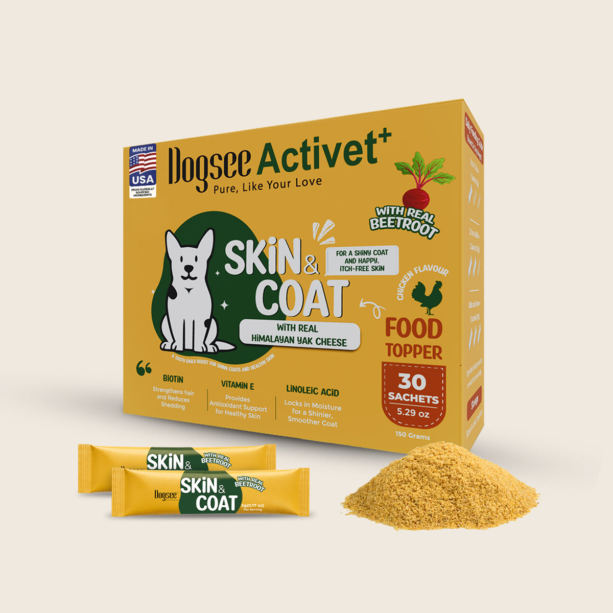 Skin & Coat Food Topper