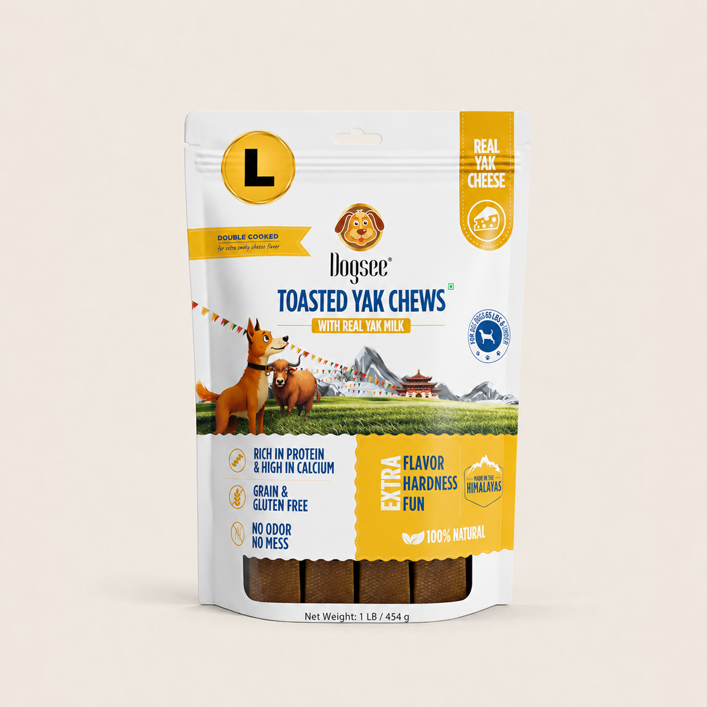 Toasted Himalayan Yak Chews