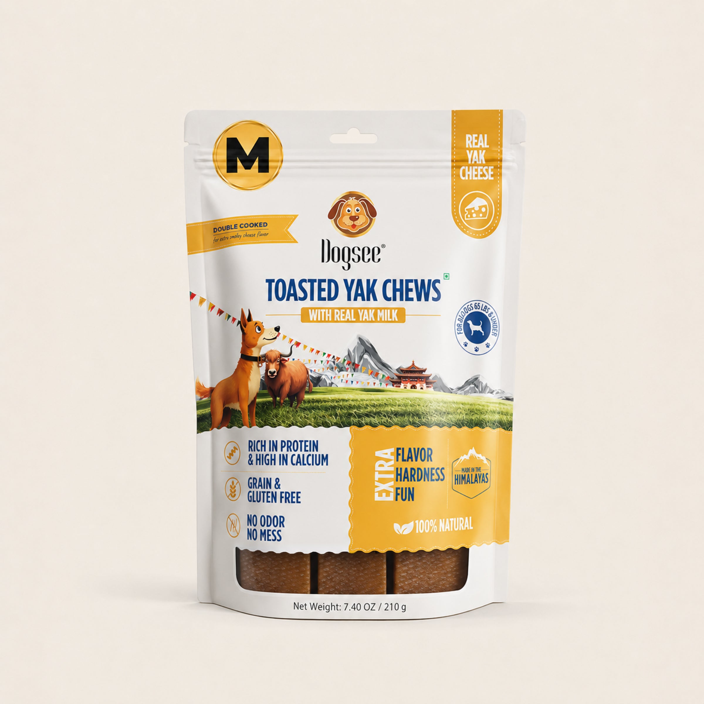 Toasted Himalayan Yak Chews