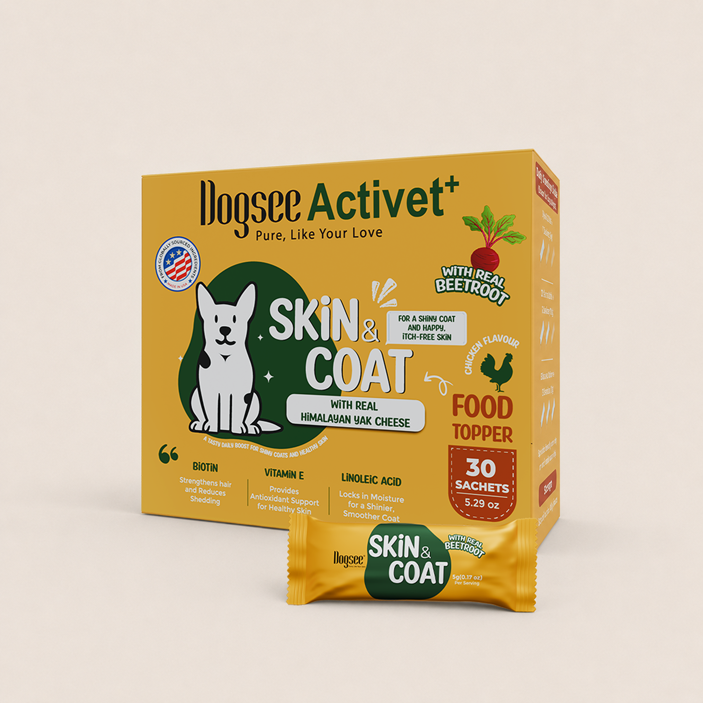 Skin & Coat Food Topper