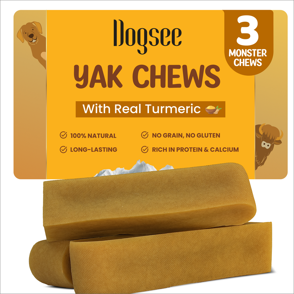 Dogsee Turmeric Yak Cheese Himalayan Dog Chews
