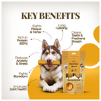 Dogsee Turmeric Yak Cheese Himalayan Dog Chews