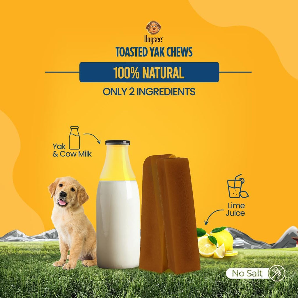 Dogsee Toasted Yak Cheese Himalayan Dog Chews