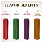 Dogsee Multiflavor Yak Chews(Blueberry Cranberry Cinnamon & Mint)