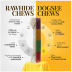 Dogsee Multiflavor Yak Chews(Blueberry Cranberry Cinnamon & Mint)