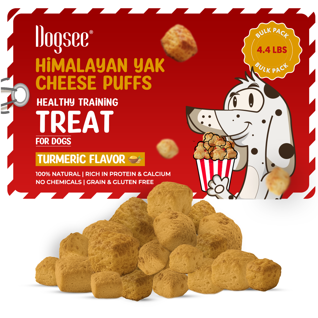 Dogsee Mini Pops Puffed Yak Coconut Treats