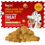Dogsee Mini Pops Puffed Yak Turmeric Treats
