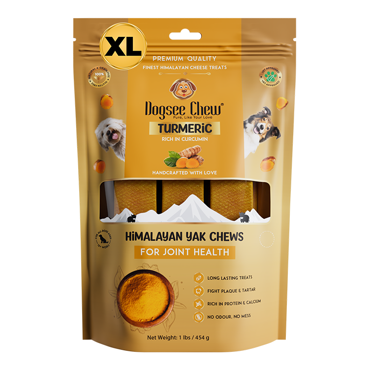 Dogsee Turmeric Yak Cheese Himalayan Dog Chews